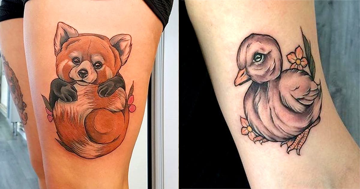 Ace Animal Tattoos by Apprentice Tattoo Artist Aimee Bray