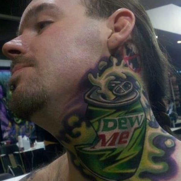 Is There Anything More Extreme Than Mountain Dew Tattoos? Tattoodo