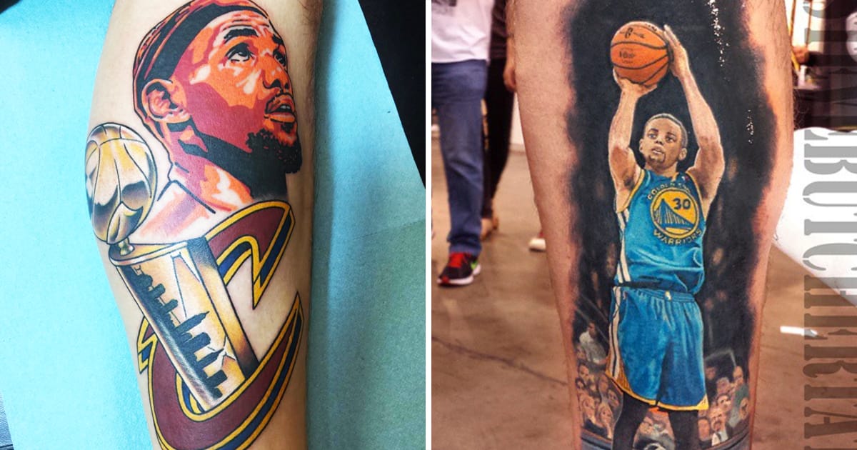 Basketball Tattoos Honoring the Corporate Behemoth that Is ...
