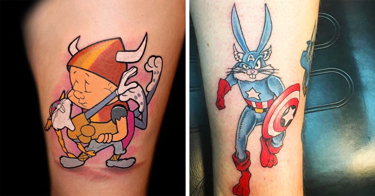 Looney Tunes Tattoos: The All-American Cartoon for All Ages | Tattoodo