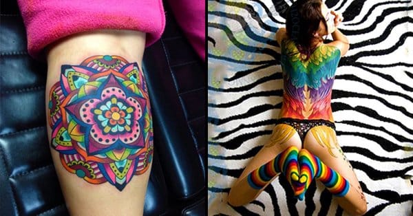 15 Colorful & Vibrant Rainbow Pride Tattoos | Tattoodo