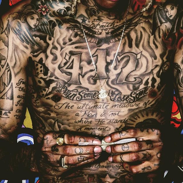 What's Good With Wiz Khalifa's Tattoos on Insta?! | Tattoodo