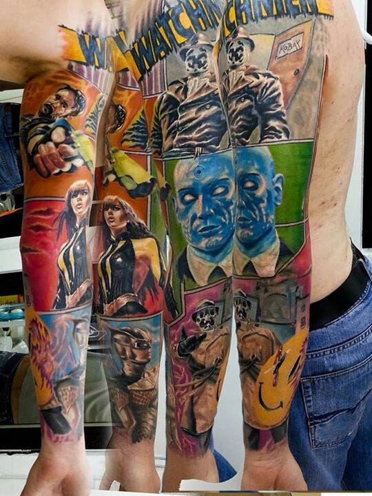 15 Watchmen Tattoos For All Comic Fans! | Tattoodo