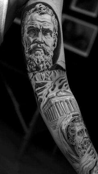 46+ Zeus Upper Arm Tattoo - 26297