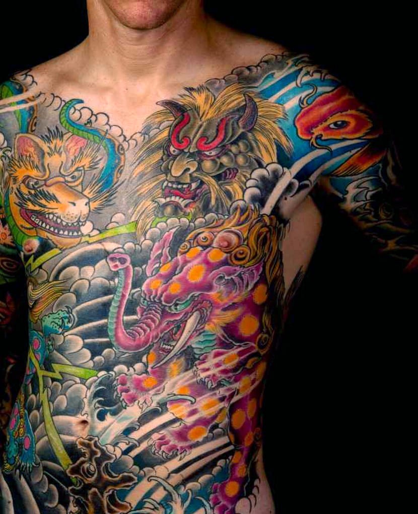 Killer Japanese Mythical Beast Tattoos | Tattoodo