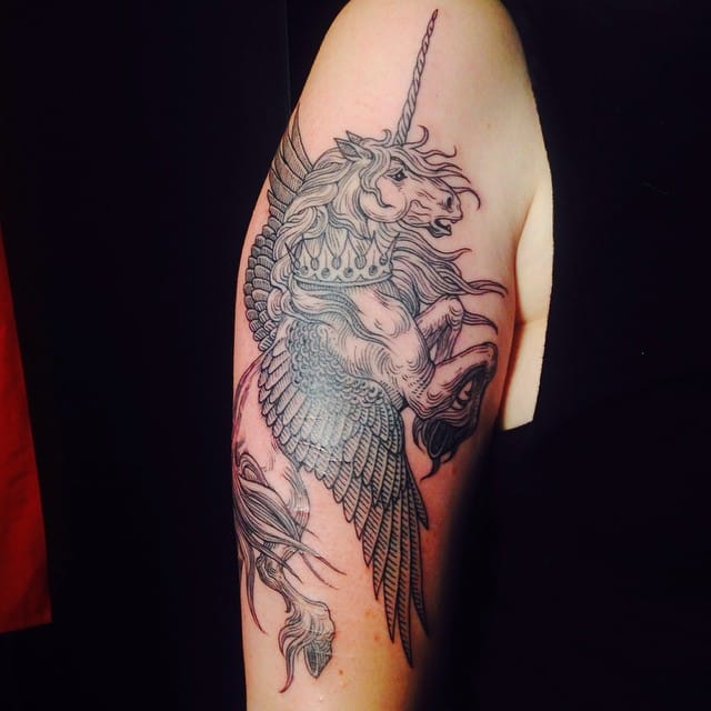 15 Mighty Pegasus Tattoos | Tattoodo