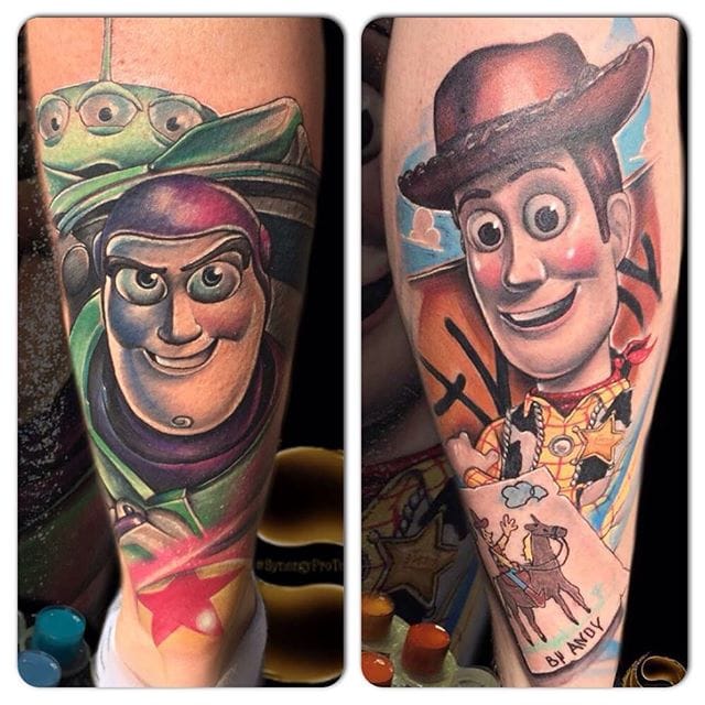 To Infinity And Beyond With These 15 Toy Story Tattoos! | Tattoodo