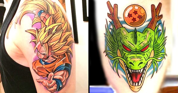 dragon ball small tattoo z Ball Force 21   Dragon Tattoos Full Tattoodo