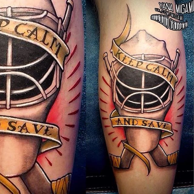 12 Ruthless Ice Hockey Tattoos | Tattoodo