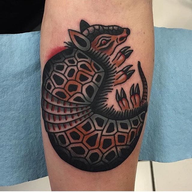 12 Adventurous Armadillo Tattoos Tattoodo