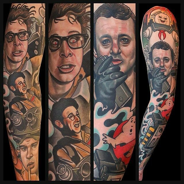 15 Thrilling Ghostbusters Tattoos | Tattoodo