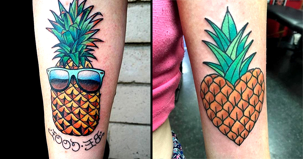 Say Aloha To These Cool Pineapple Tattoos Tattoodo