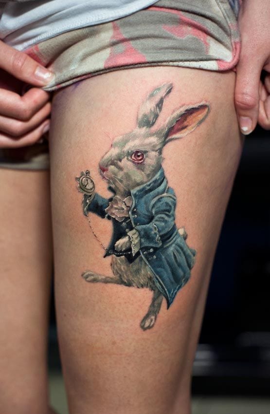 25 Meaningful Rabbit Tattoos | Tattoodo