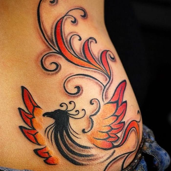 40 Blazing Phoenix Tattoos | Tattoodo