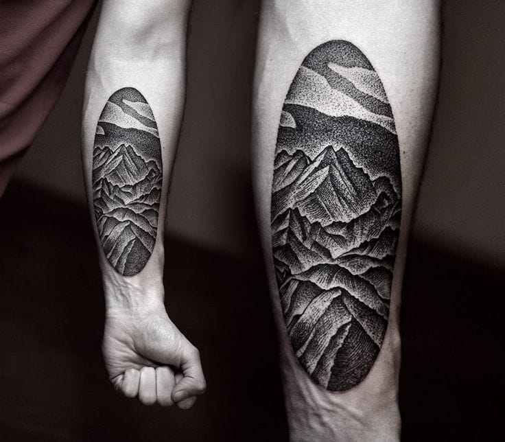 Peaceful Mountain Tattoos Part 1 | Tattoodo